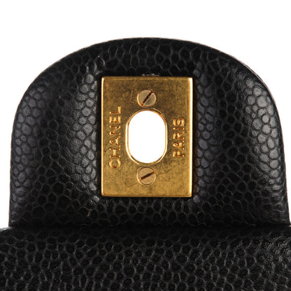 Chanel Caviar Quilted Mini Rectangular Flap Black 6 of 8
