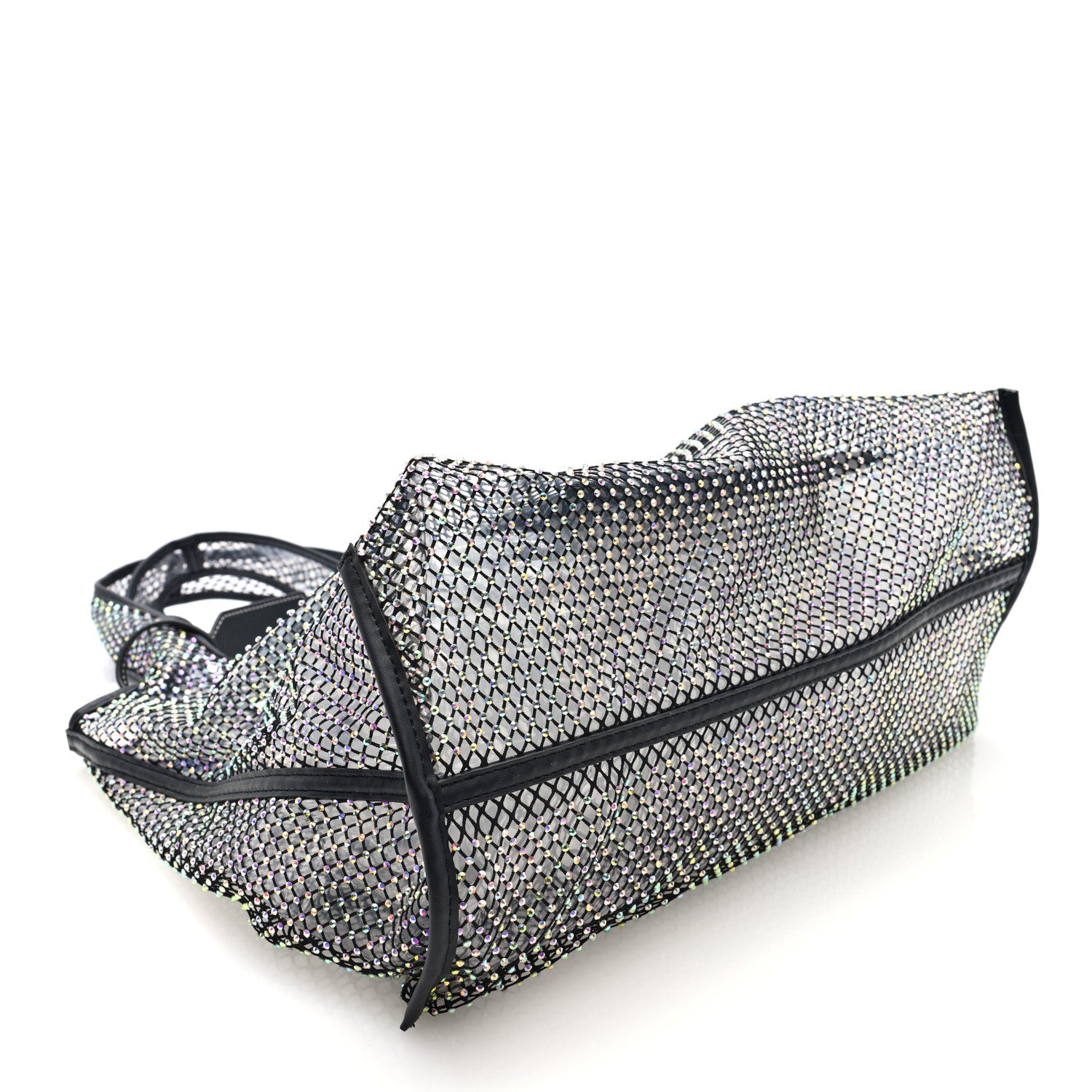 3.1 Phillip Lim PVC Crystal Mesh Market Tote Black 4 of 10