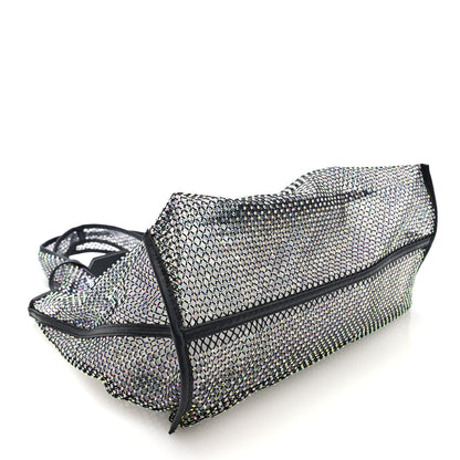3.1 Phillip Lim PVC Crystal Mesh Market Tote Black 4 of 10