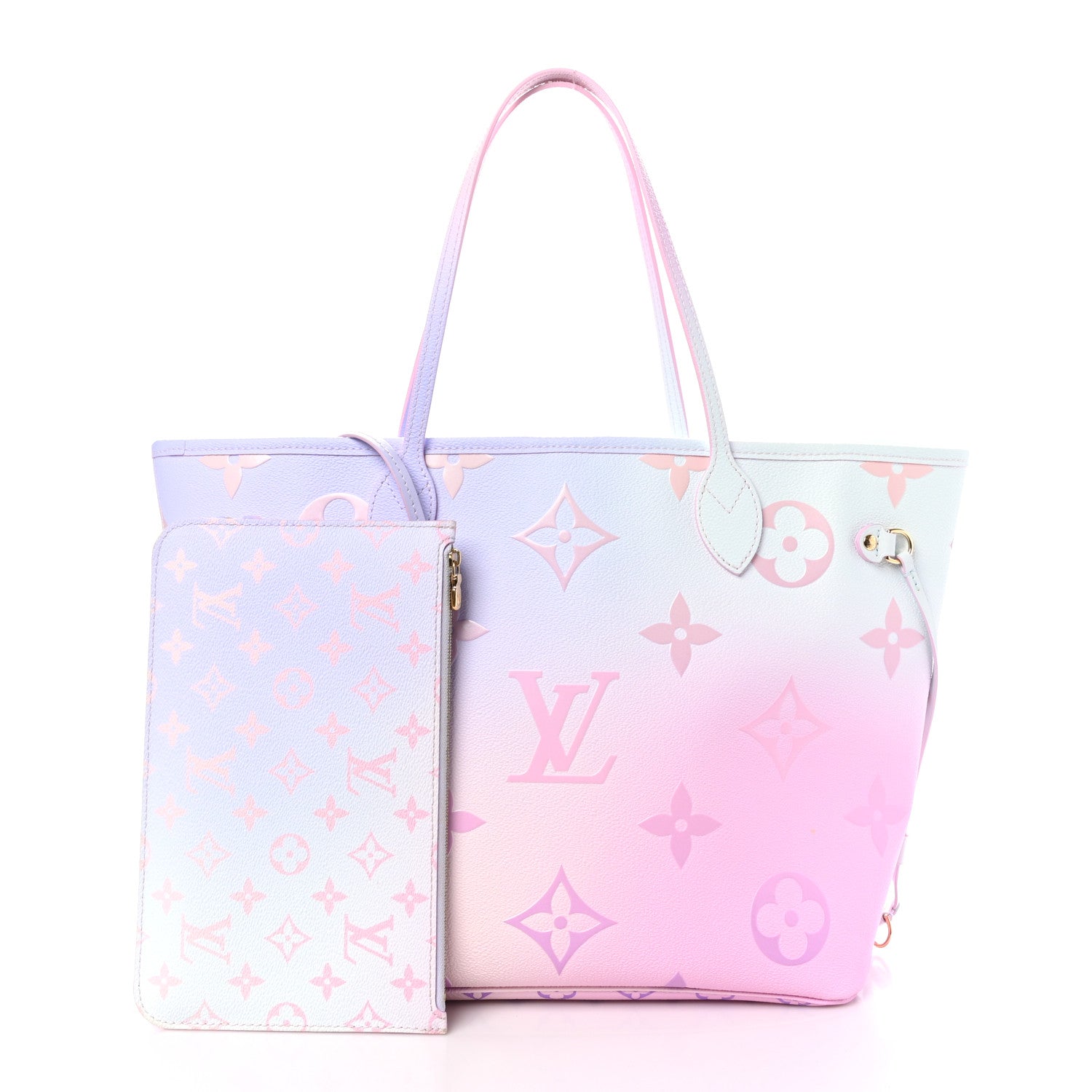 Louis Vuitton Monogram Giant Spring In The City Neverfull MM Sunrise Pastel 3 of 10