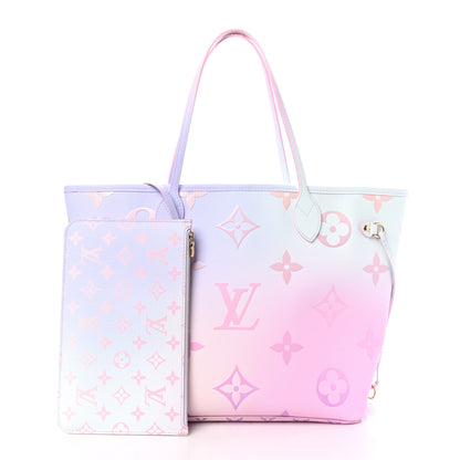 Louis Vuitton Monogram Giant Spring In The City Neverfull MM Sunrise Pastel 3 of 10
