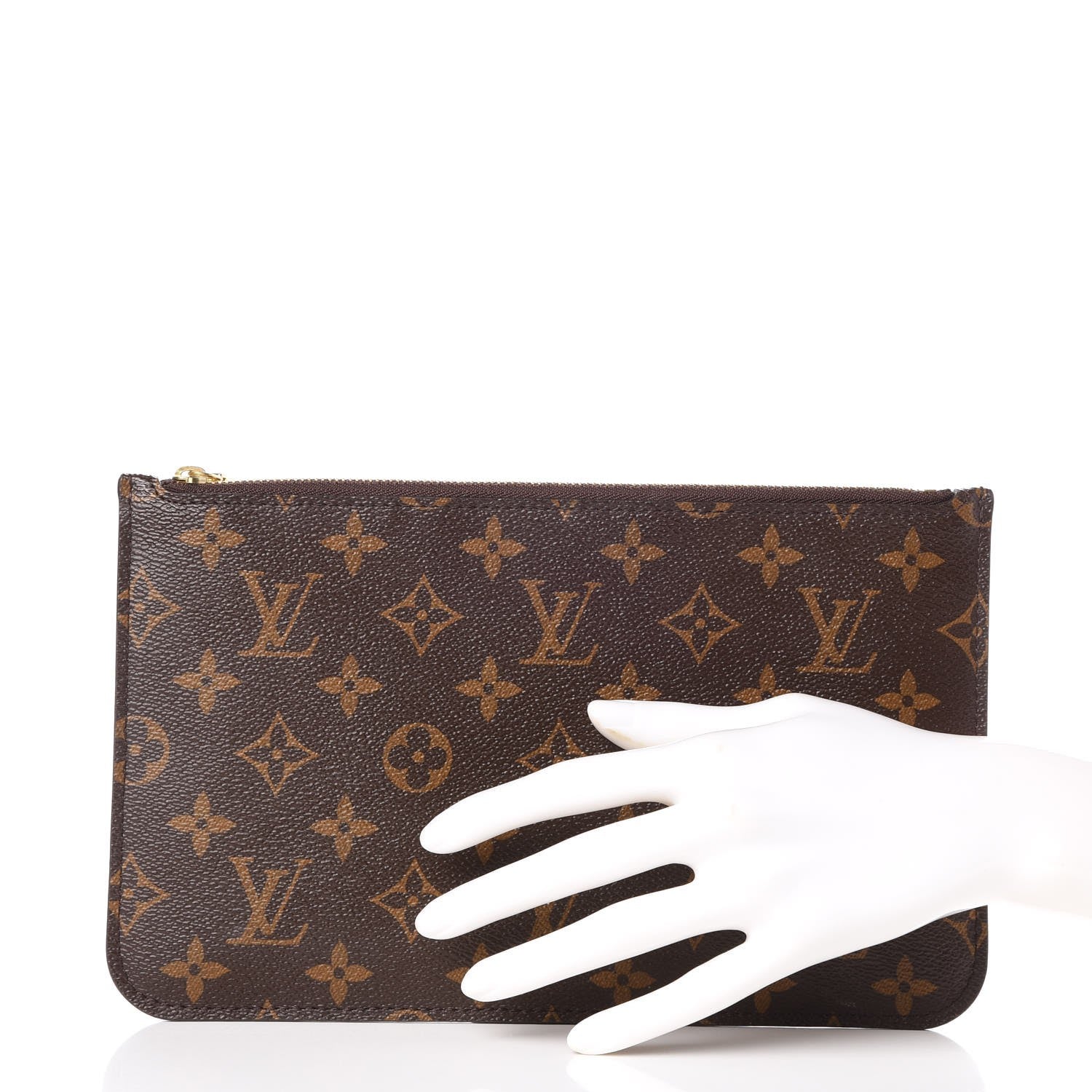 Louis Vuitton Monogram Neverfull MM GM Pochette 2 of 8