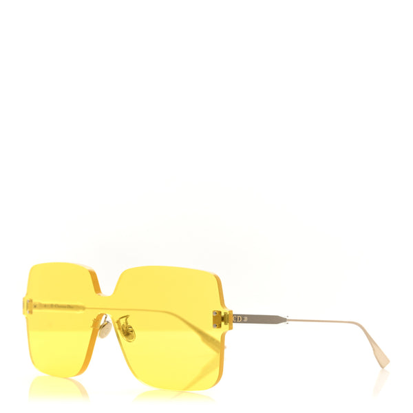 Christian Dior Color Quake 1 Sunglasses Yellow 1779425 – FASHIONPHILE