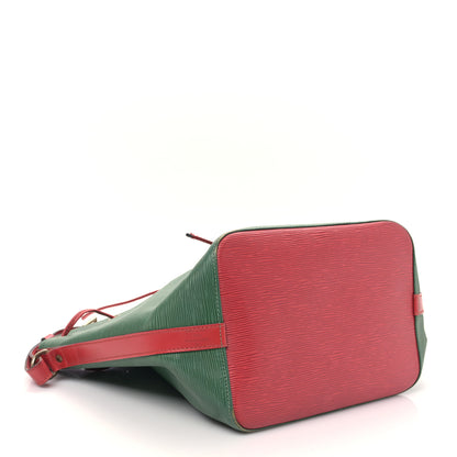 Louis Vuitton Epi Bi-Color Petit Noe Borneo Castillan Red 4 of 9
