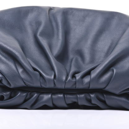Bottega Veneta Smooth Butter Calf The Pouch Oversized Clutch Deep Blue 10 of 11