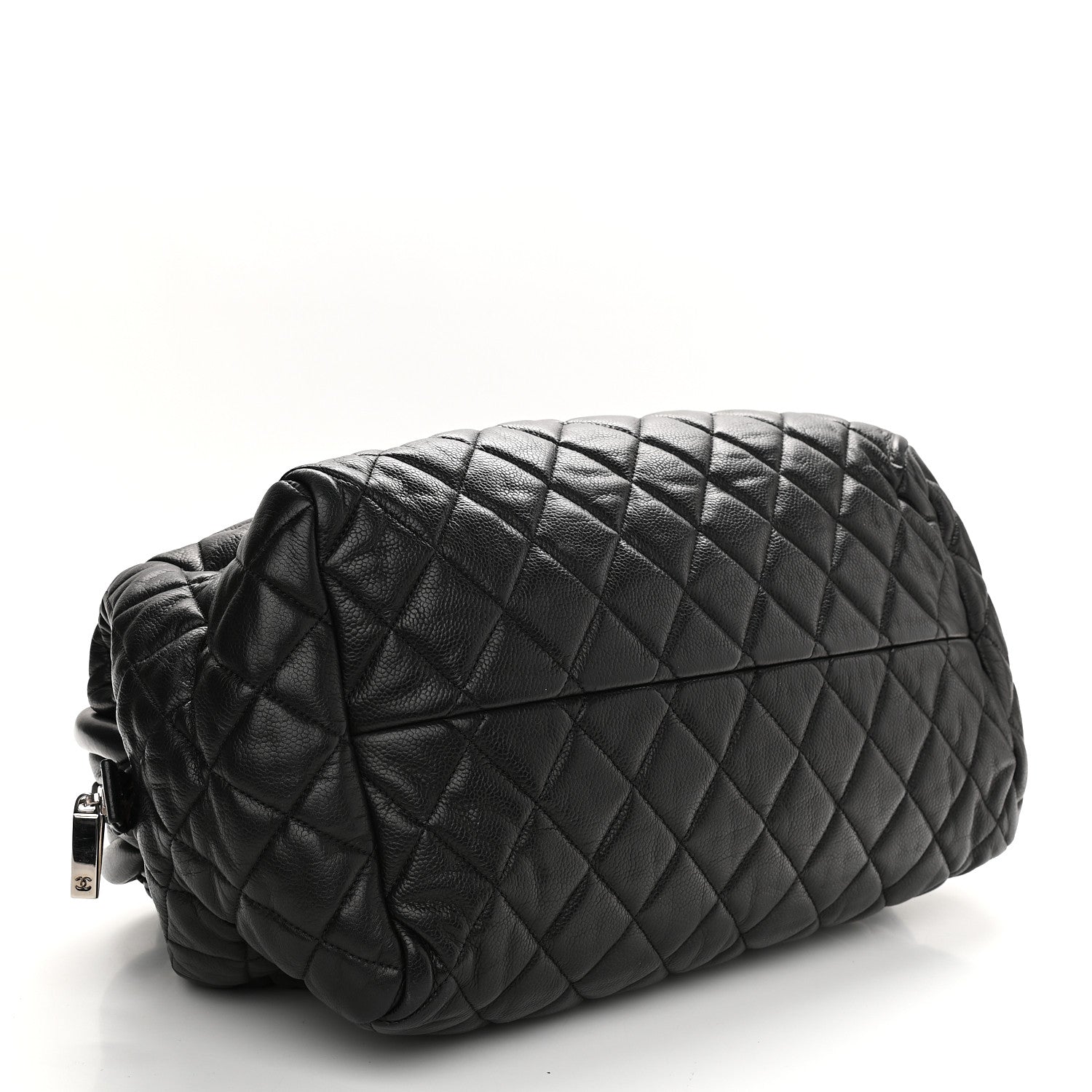 Chanel Caviar Coco Cocoon Bowler Black 3 of 8