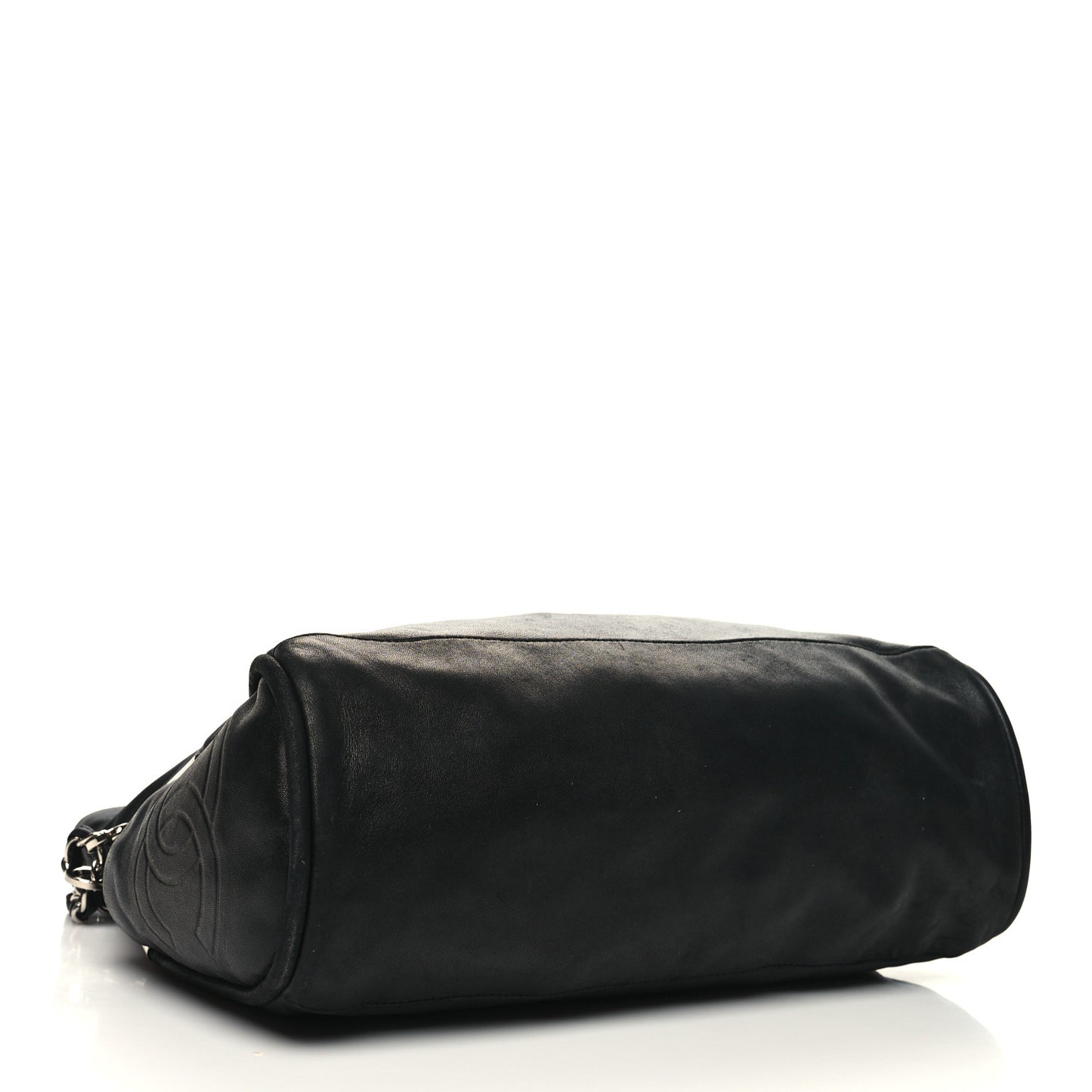 Lambskin Large Ultimate Soft Tote Black