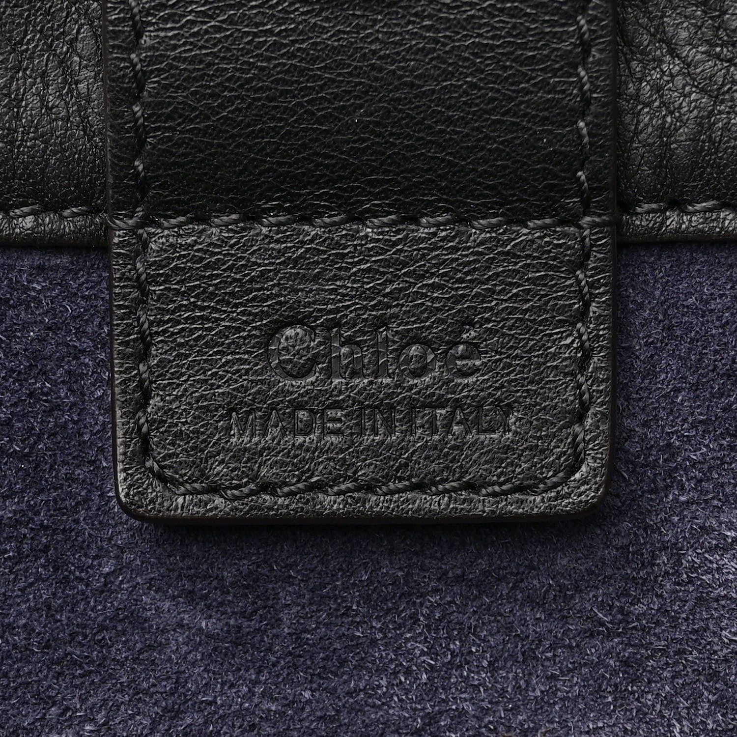 Chloe Smooth Calfskin Medium Milo Shopping Tote Black 6 of 13