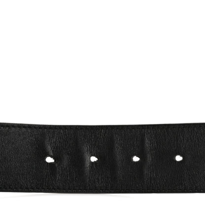 Gucci Calfskin Double G 40mm Belt 75 30 Black 3 of 9