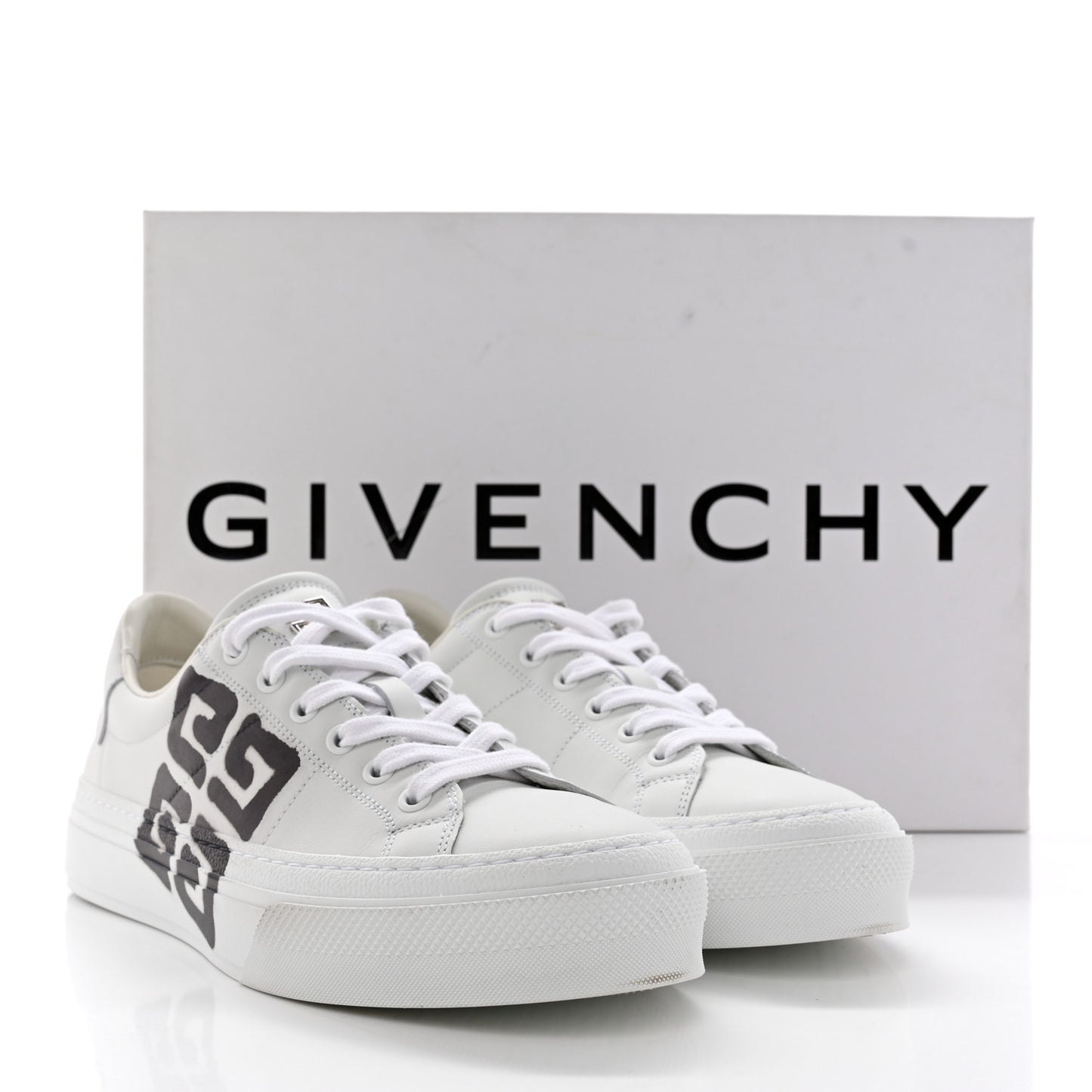 X JOSH SMITH Calfskin City Sport Womens Sneakers 39 White Black