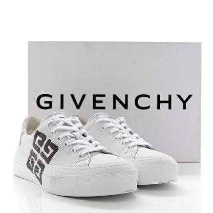 Givenchy X JOSH SMITH Calfskin City Sport Womens Sneakers 39 White Black 14 of 14