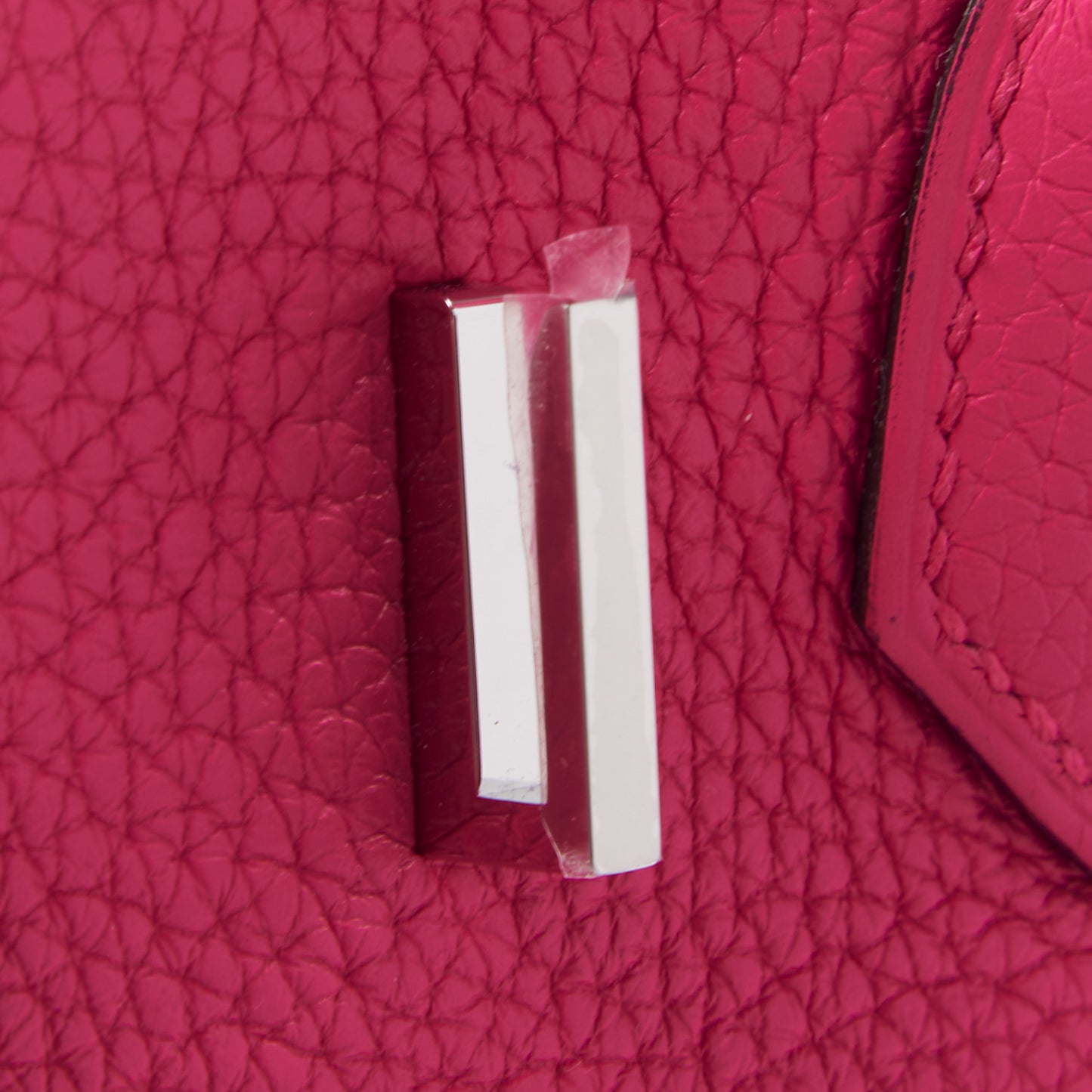 Taurillon Clemence Birkin 30 Rose Shocking
