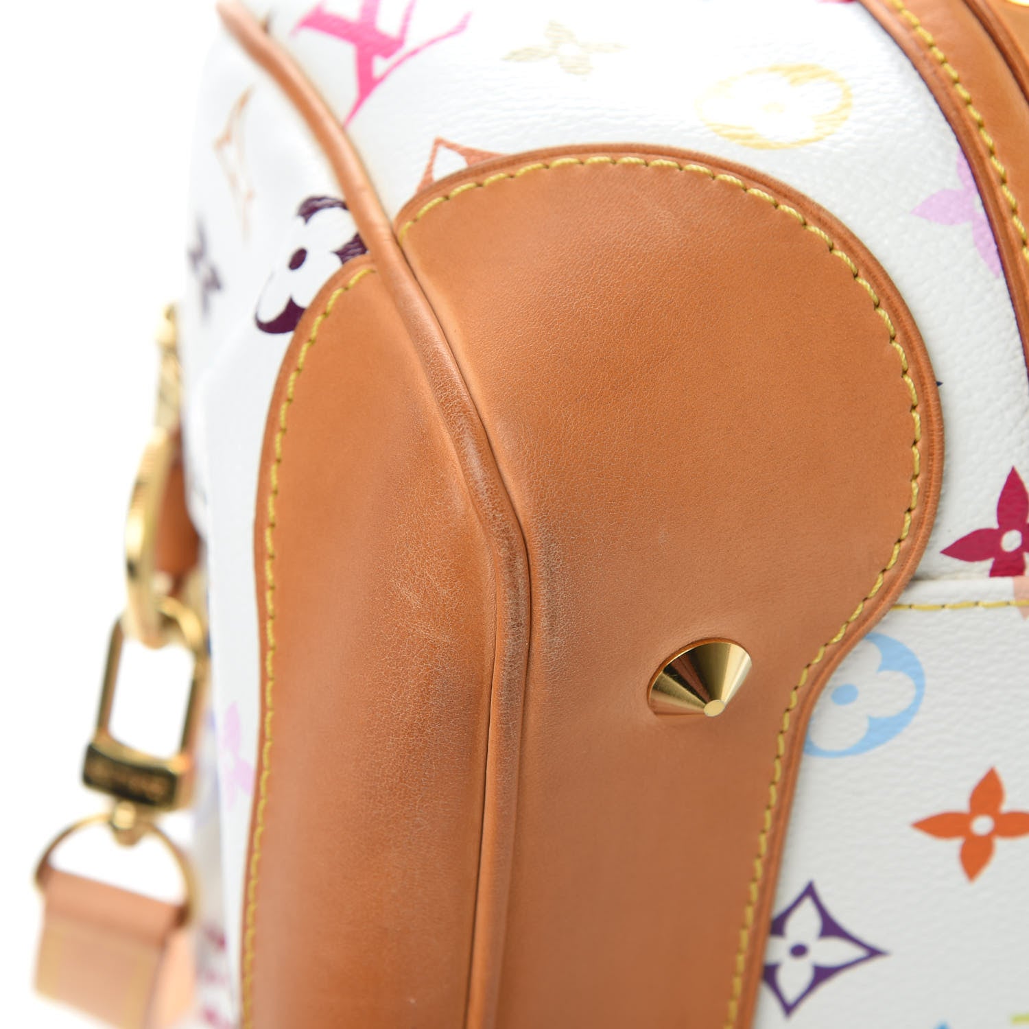 Louis Vuitton Monogram Multicolor Courtney MM White 8 of 14