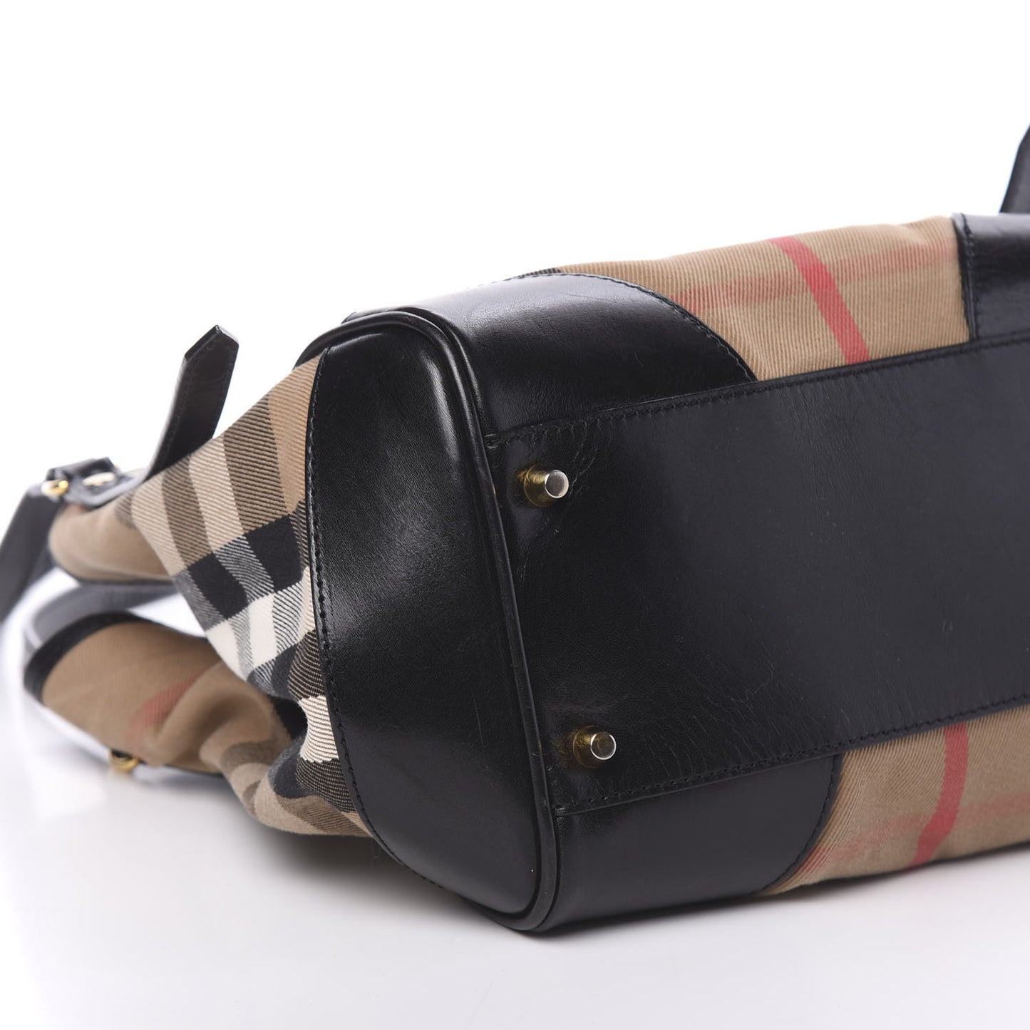 House Check Small Canterbury Tote Black