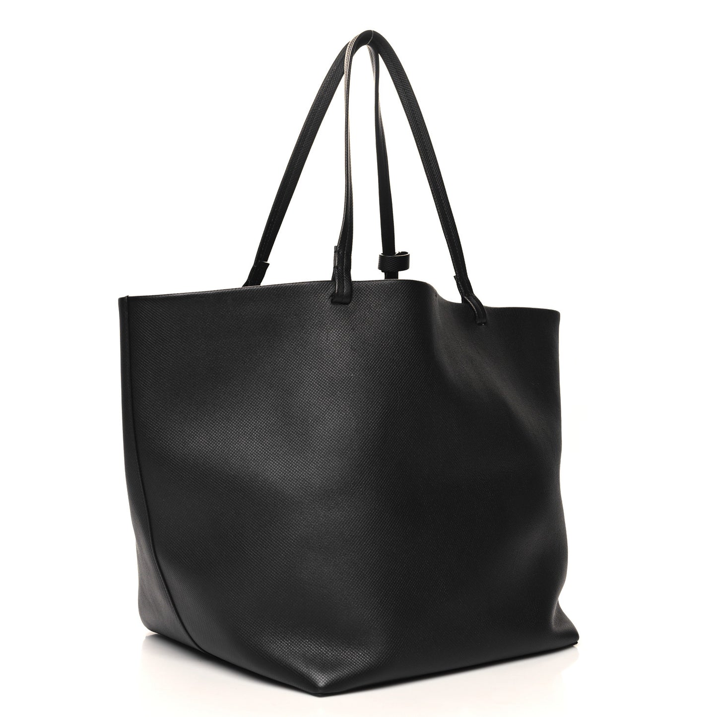 Grained Calfskin Park Tote XL Black