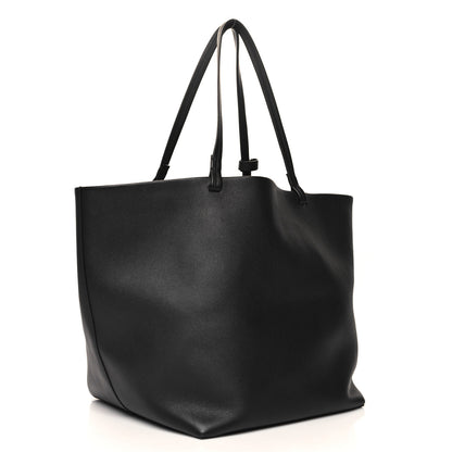 The Row Grained Calfskin Park Tote XL Black 4 of 13