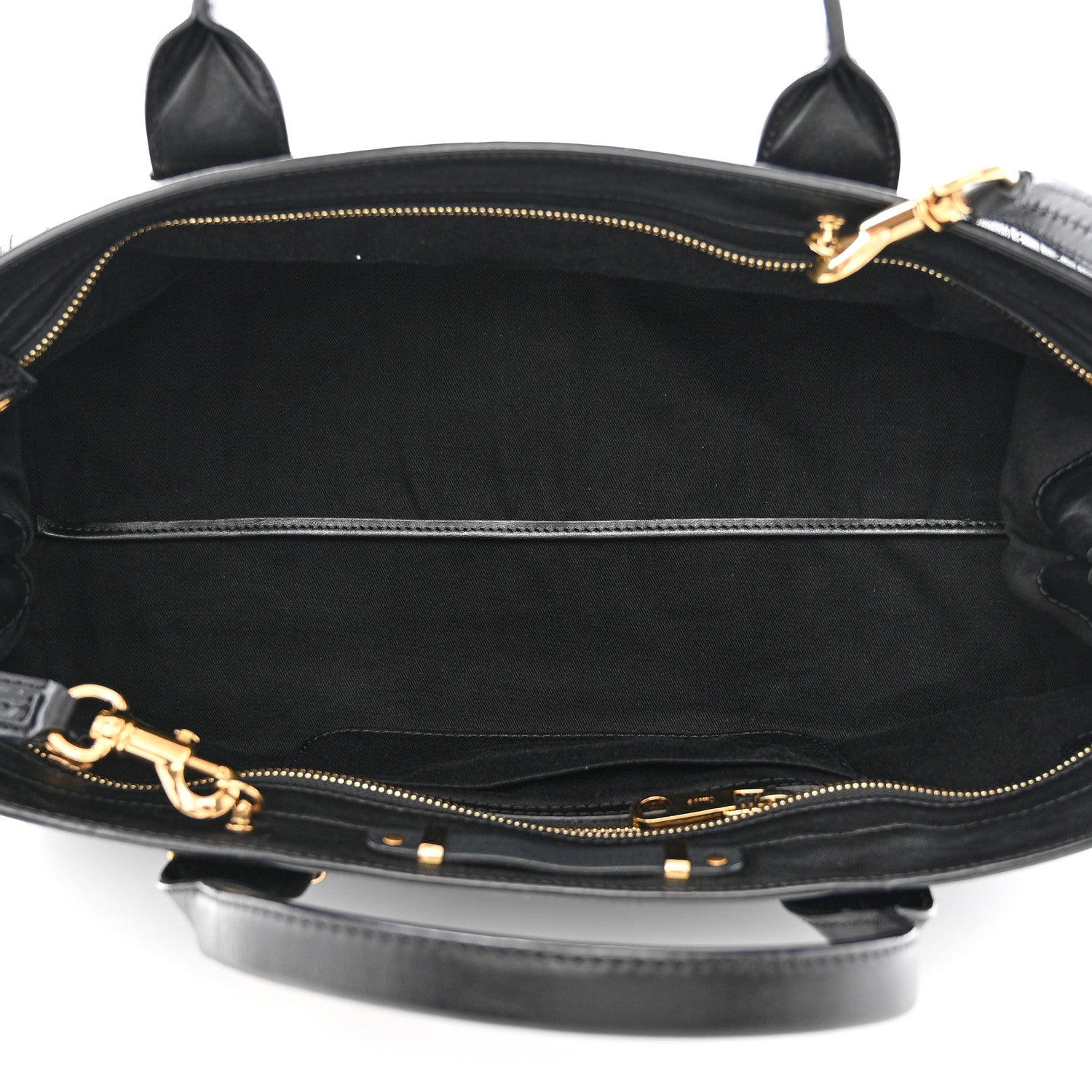 Chloe Calfskin Goatskin Medium Alice Satchel Black 5 of 12