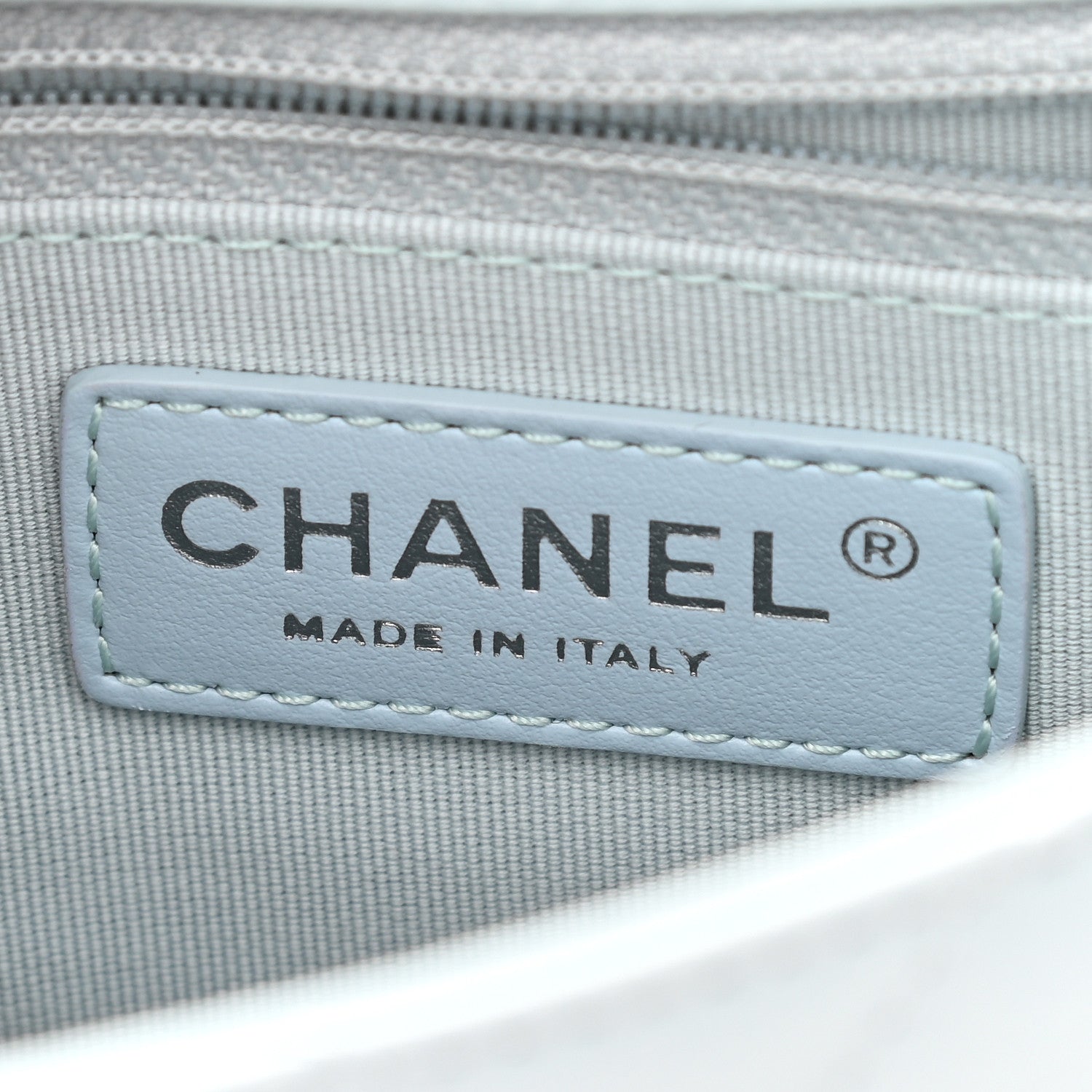 Chanel Lambskin Quilted Mini My Perfect Flap Light Blue 6 of 9