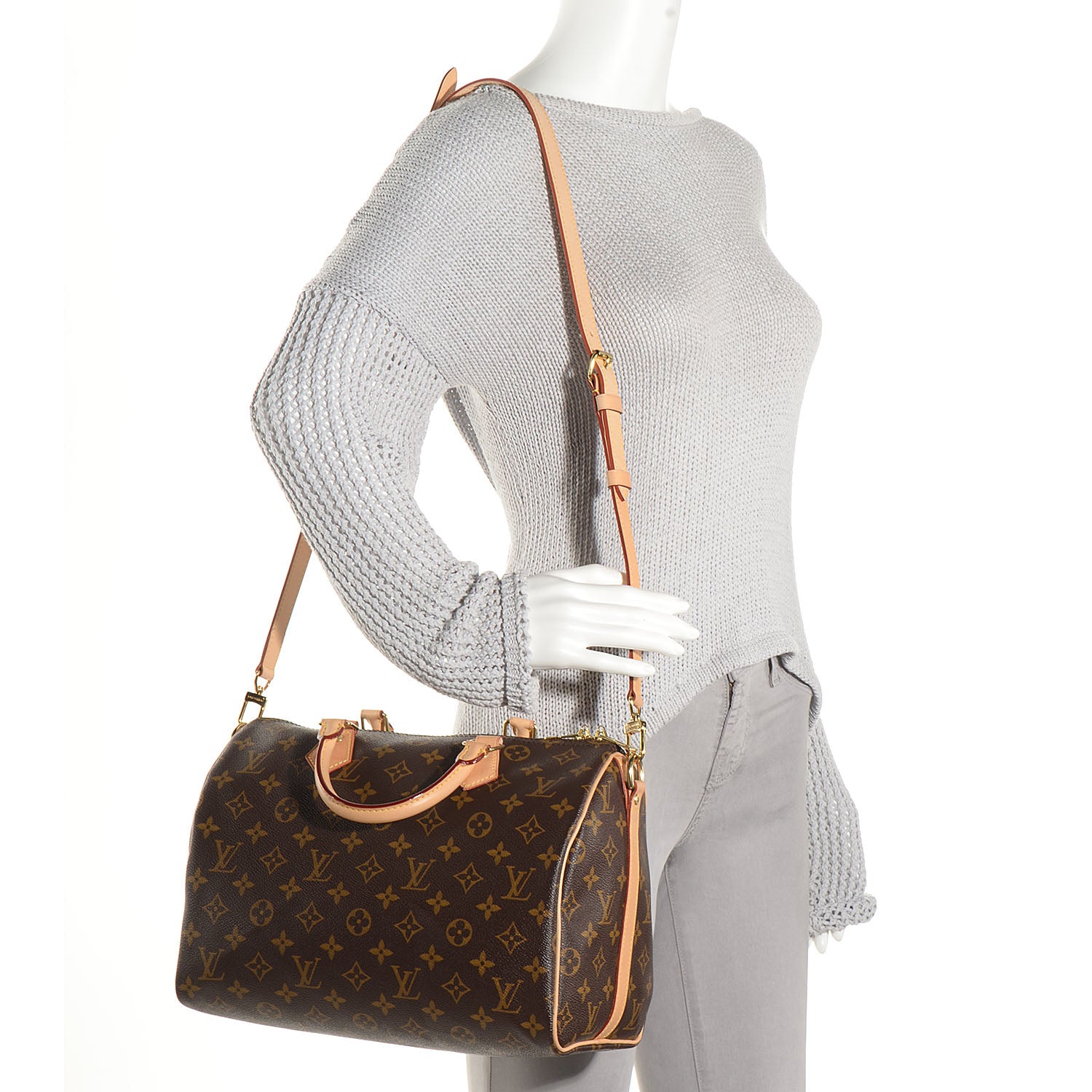Louis Vuitton Monogram Speedy Bandouliere 30 2 of 7