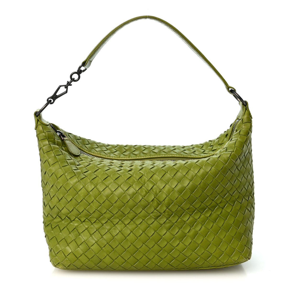 Bottega Veneta Nappa Intrecciato Small Shoulder Bag Assenzio 1 of 11