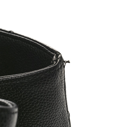 Chanel Caviar Quilted Grand Shopping Tote GST Black 9 of 9