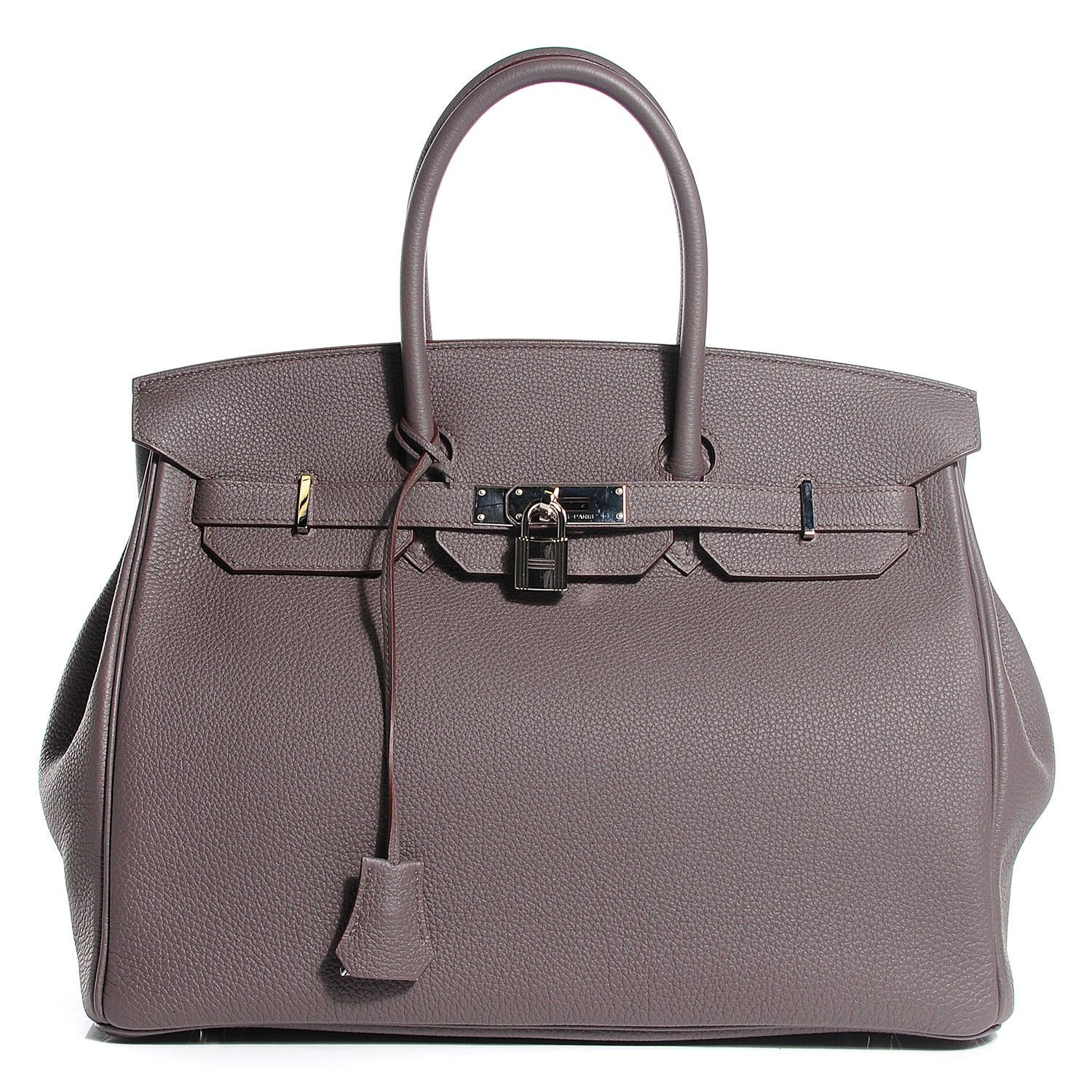 Hermes Togo Birkin 35 Etain 1 of 28