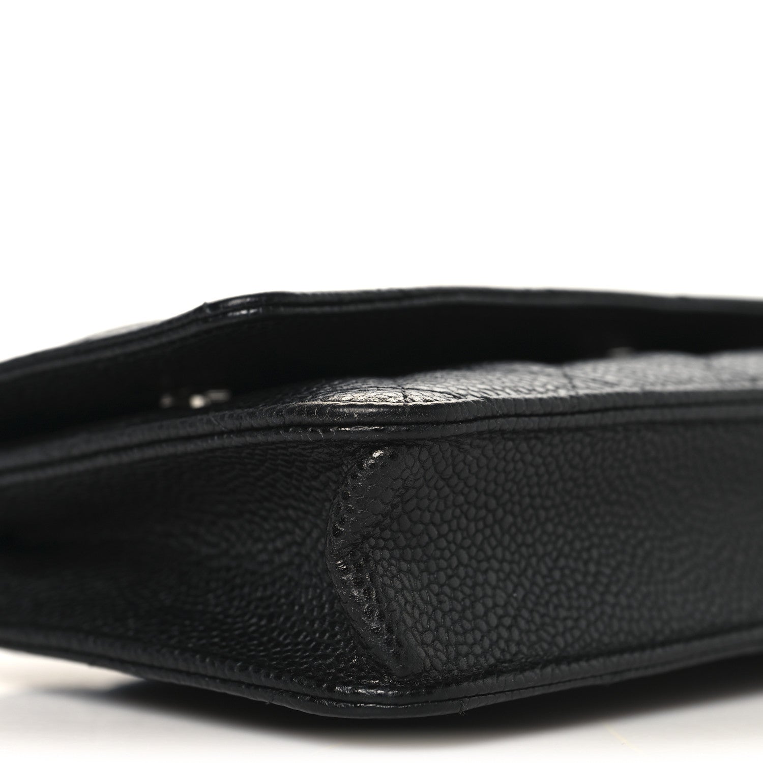 Chanel Caviar Quilted Wallet on Chain WOC Black 10 of 12
