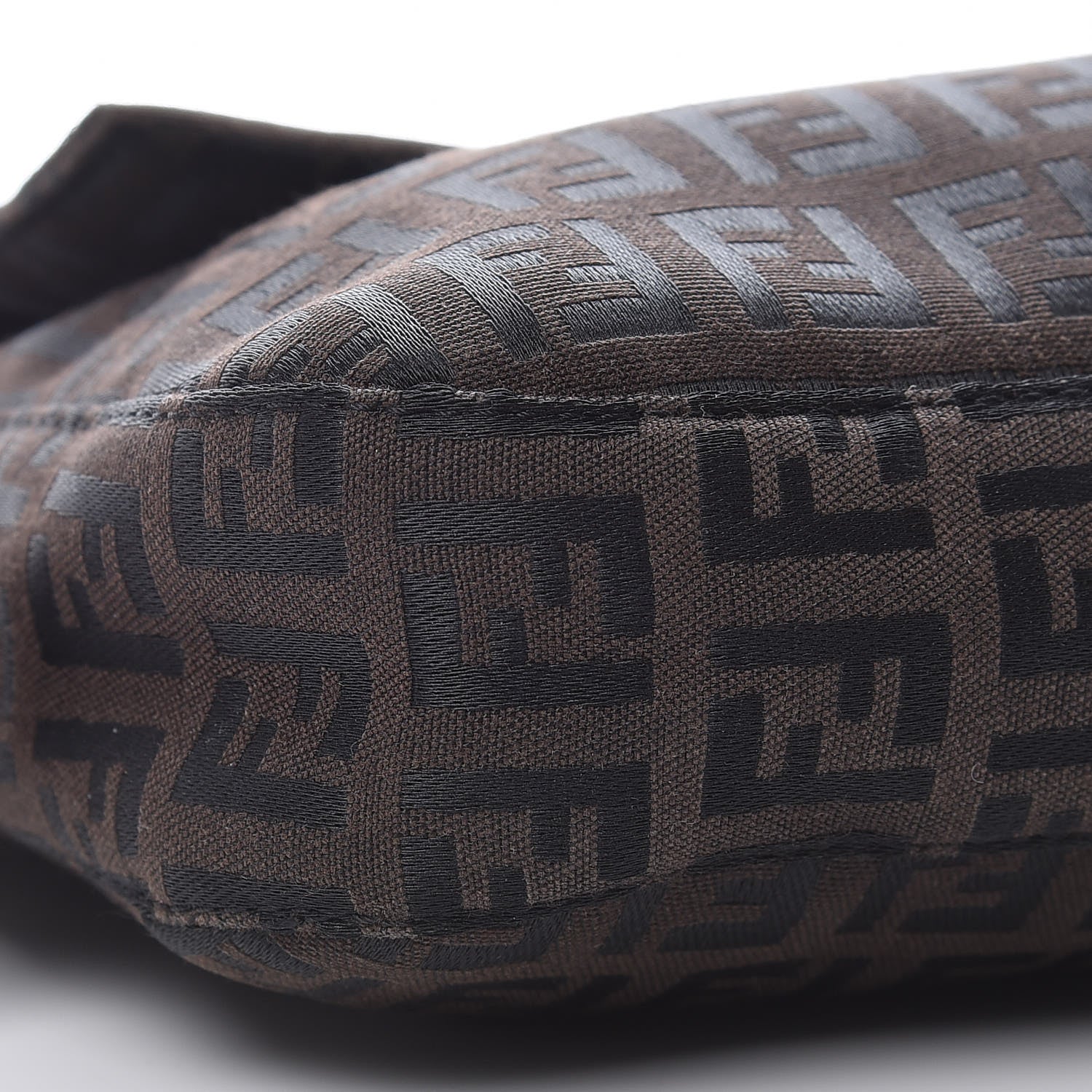 Fendi Zucchino Baguette Brown 8 of 10