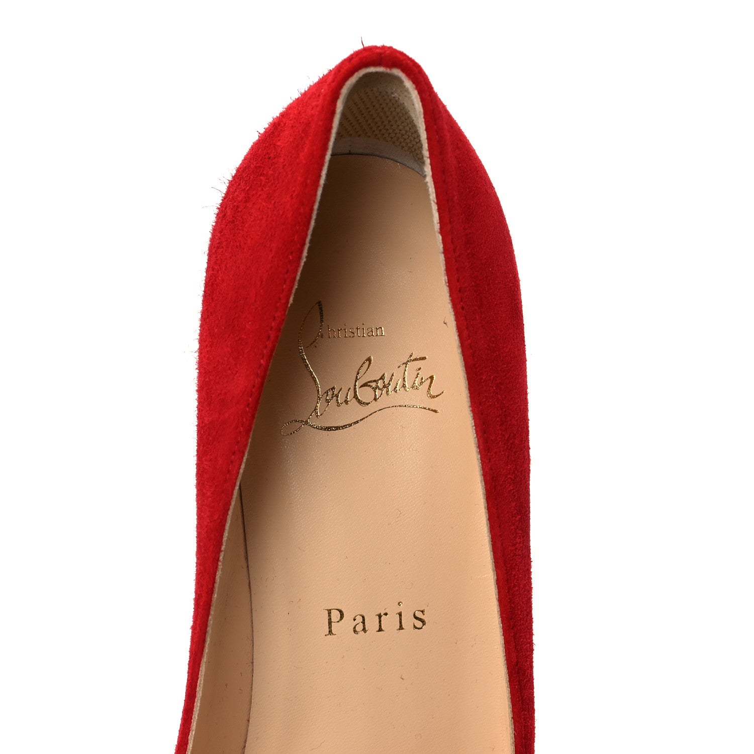 Christian Louboutin Veau Velours Donna Stud Spikes 85 Pumps 37 Loubi 8 of 8