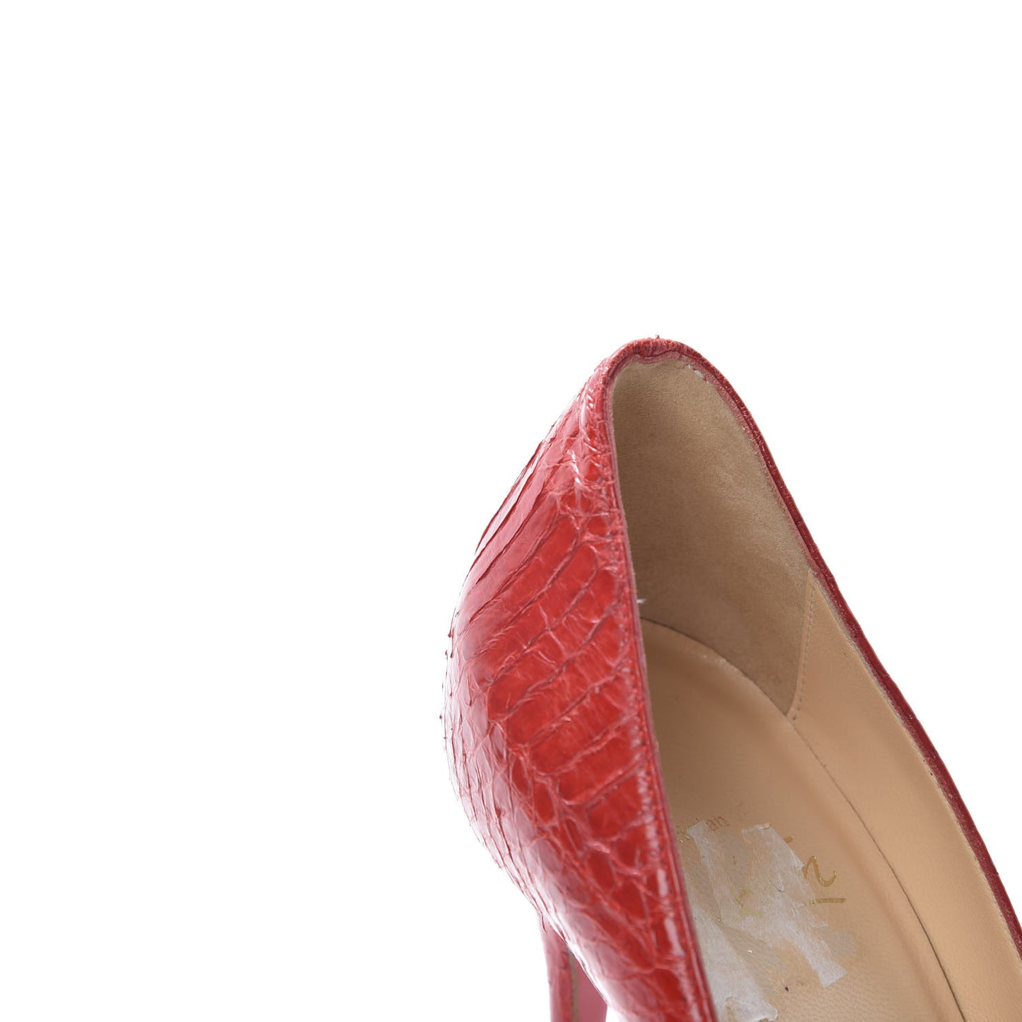 Watersnake Decollete 554 100 Pumps 36 Red