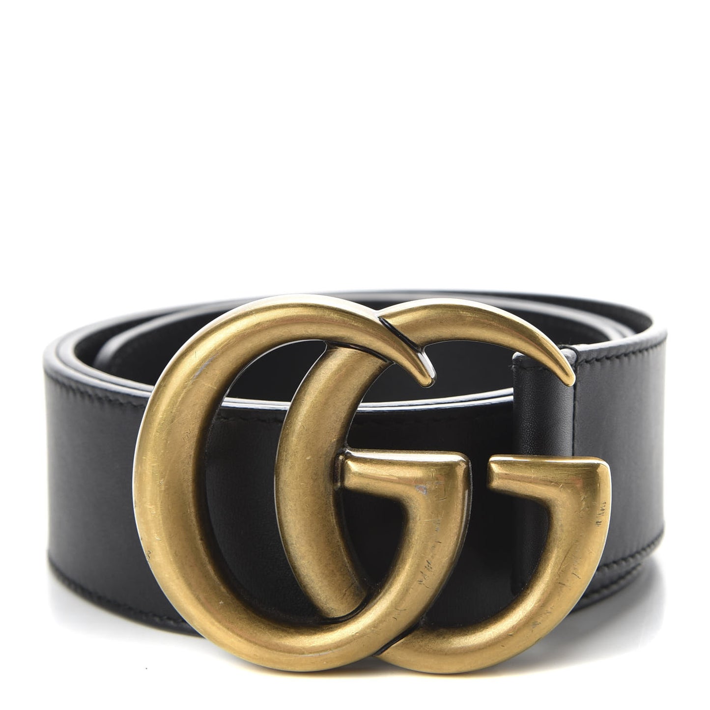 Calfskin Double G 40mm Belt 80 32 Black