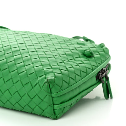 Bottega Veneta Nappa Intrecciato Nodini Crossbody Messenger Green 11 of 11