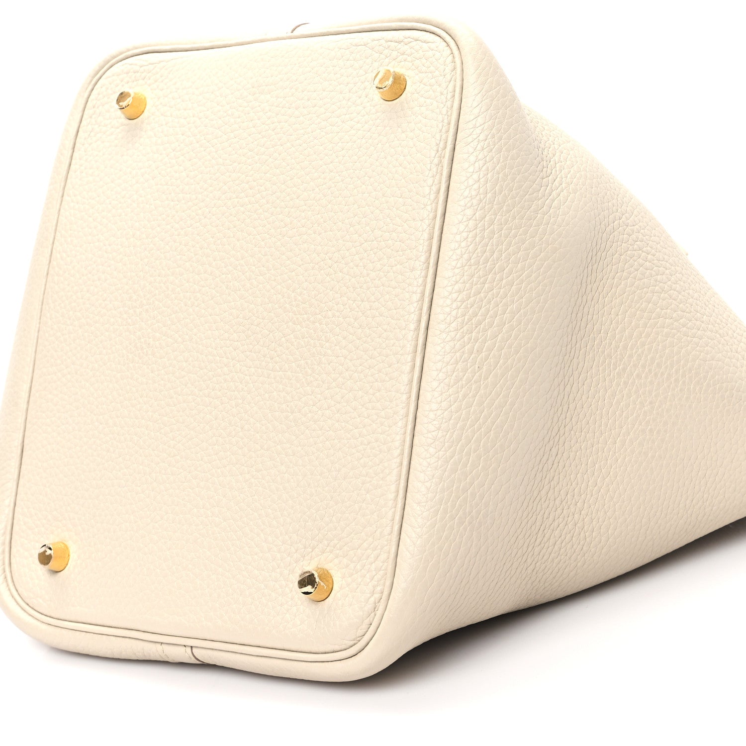 Hermes Taurillon Clemence Picotin Lock 22 MM Craie 10 of 12