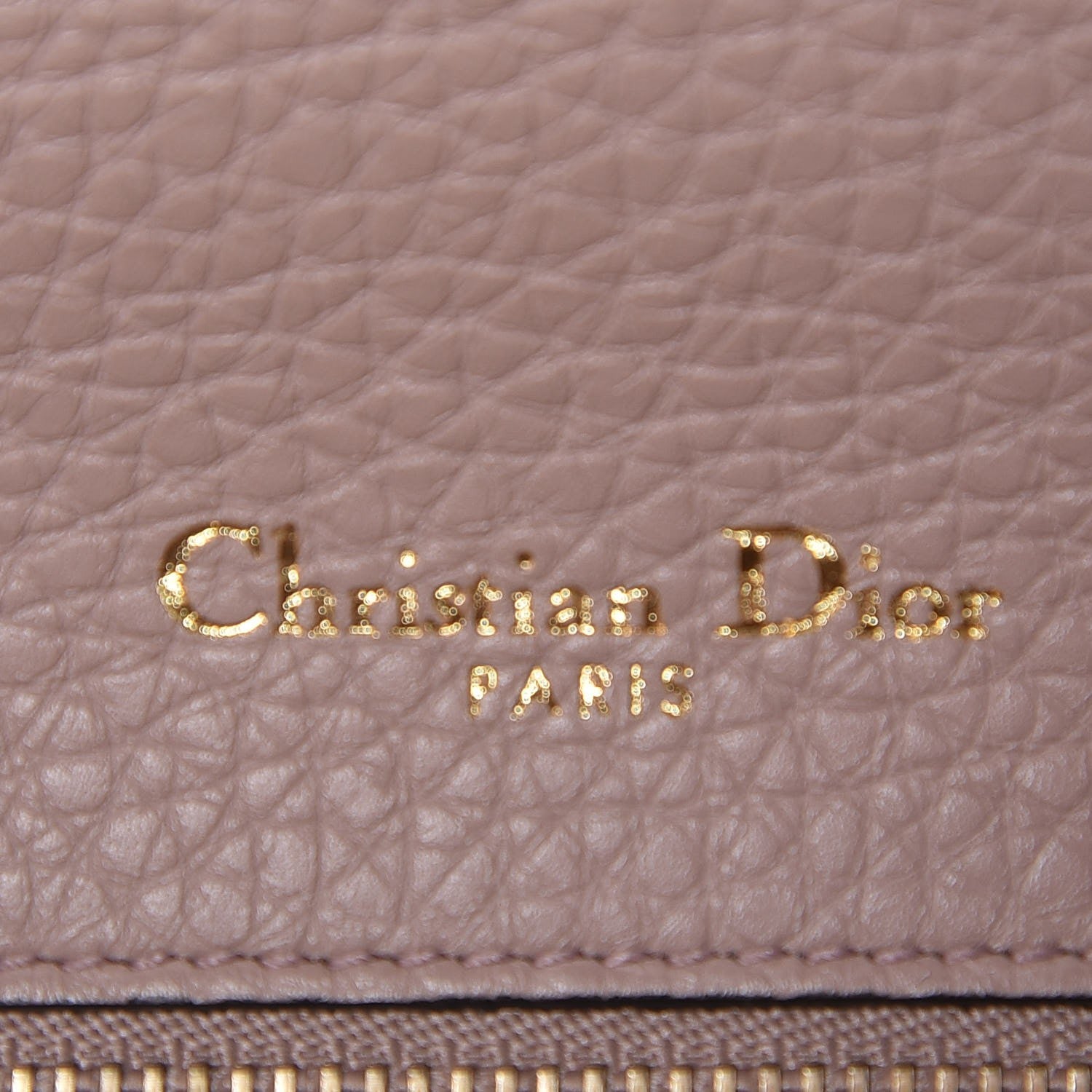 Christian Dior Grained Calfskin Medium Diorama Flap Bag Nude 6 of 9