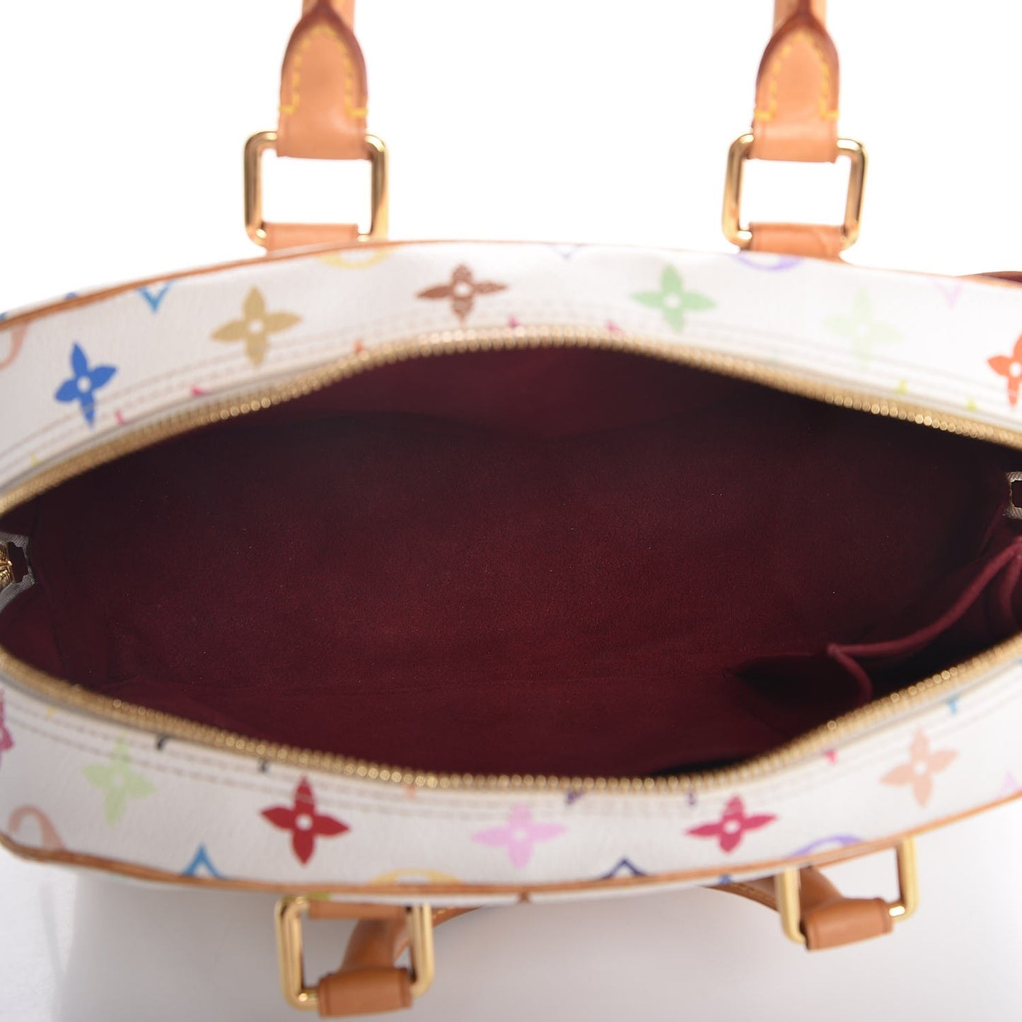 Monogram Multicolor Trouville White