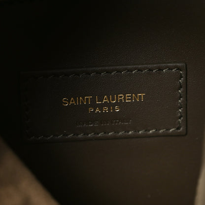 Saint Laurent Supple Calfskin Small Le 5 A 7 Soft Hobo Light Musk 6 of 9