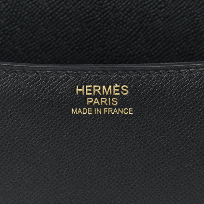 Hermes Madame Calfskin Constance 24 Black 6 of 14