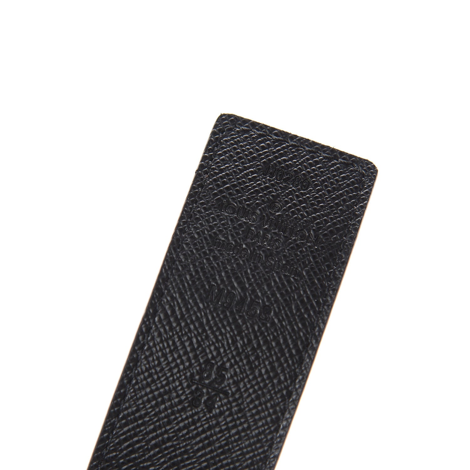 Louis Vuitton Calfskin Monogram 30mm LV Initiales Reversible Belt 85 34 Black 5 of 5