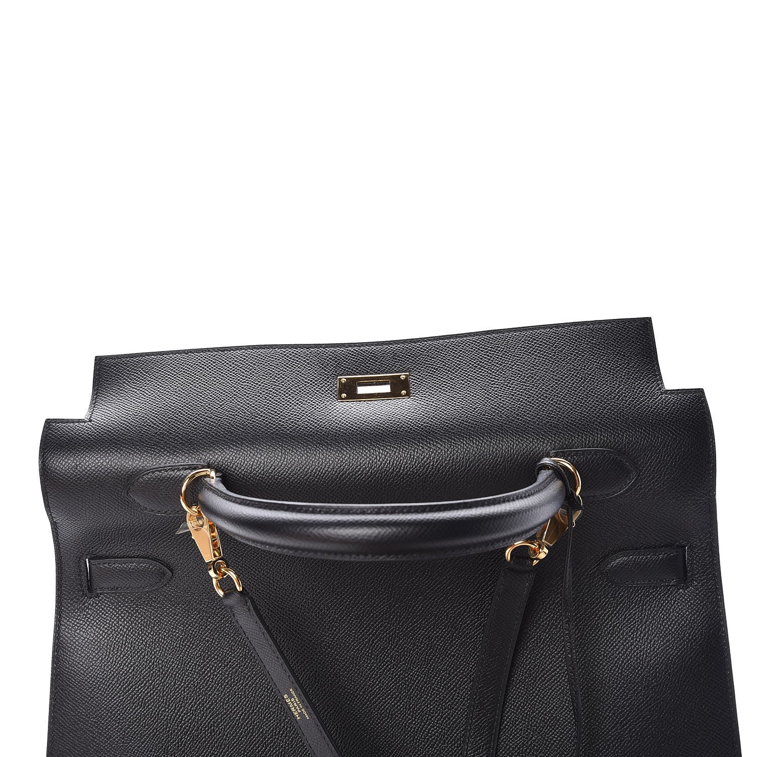 Hermes Epsom Kelly Sellier 35 Black 10 of 42