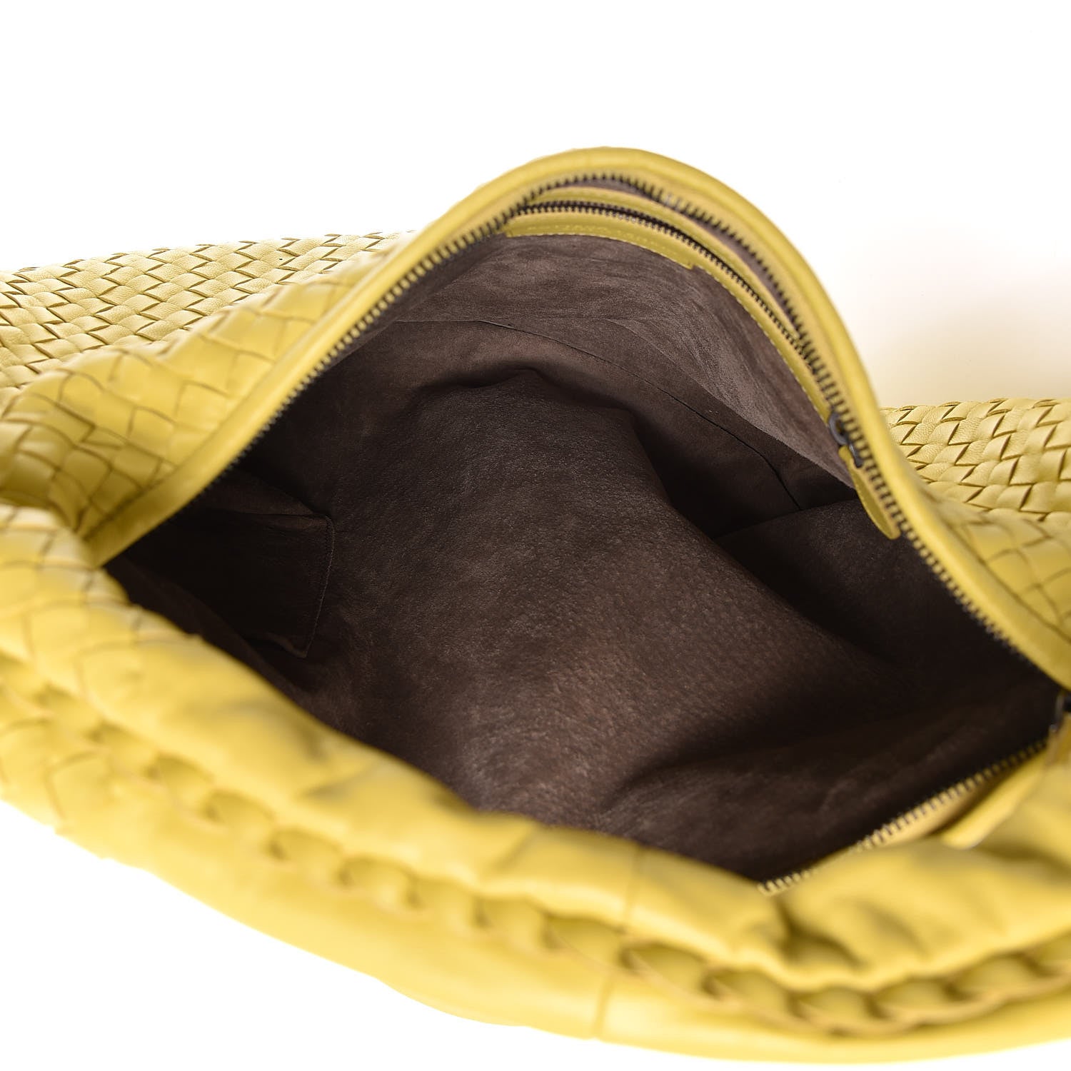 Bottega Veneta Nappa Intrecciato Large Veneta Hobo Yellow 7 of 11