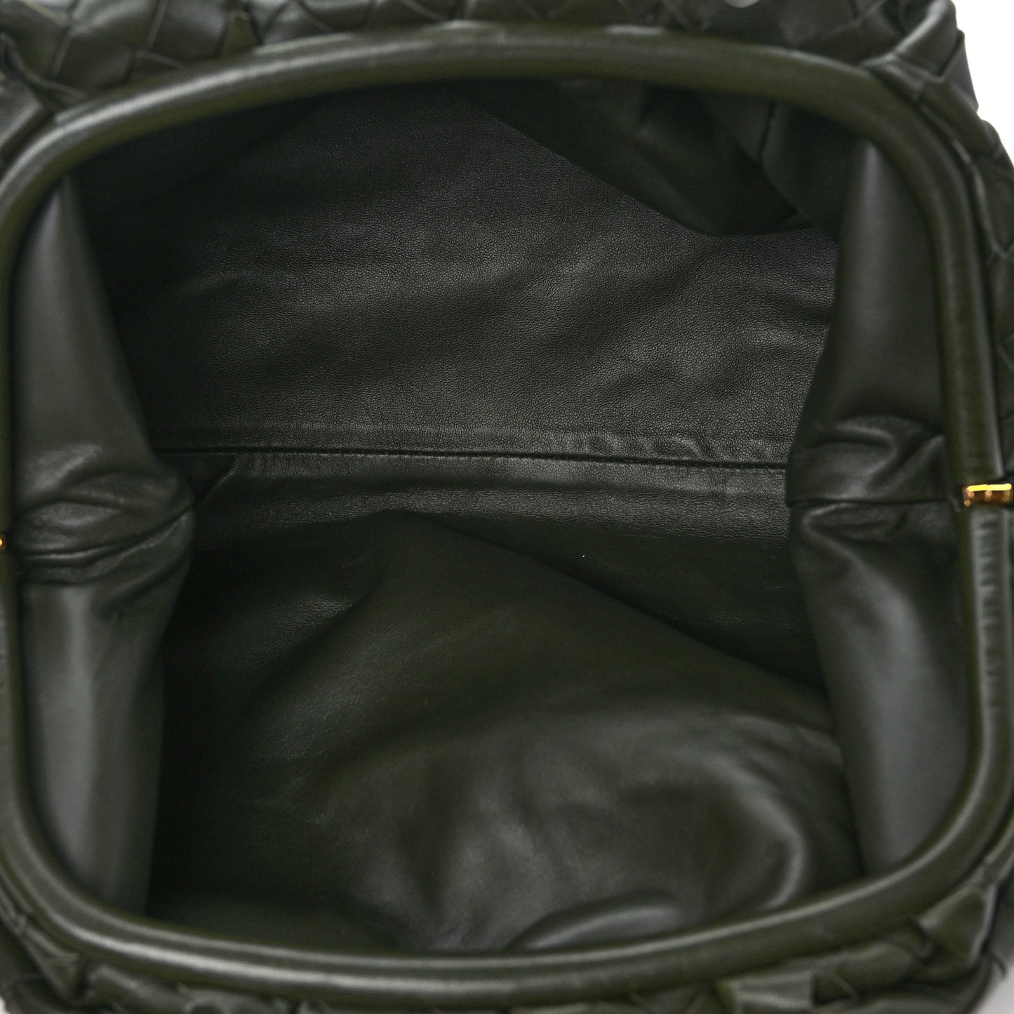 Nappa Maxi Intrecciato The Pouch Oversized Clutch Camping