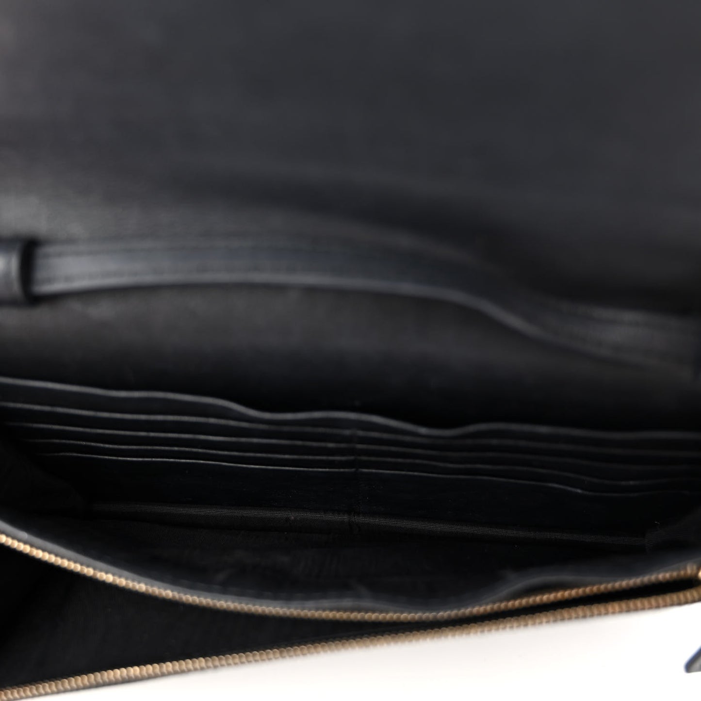 Microguccissima Crossbody Wallet Black