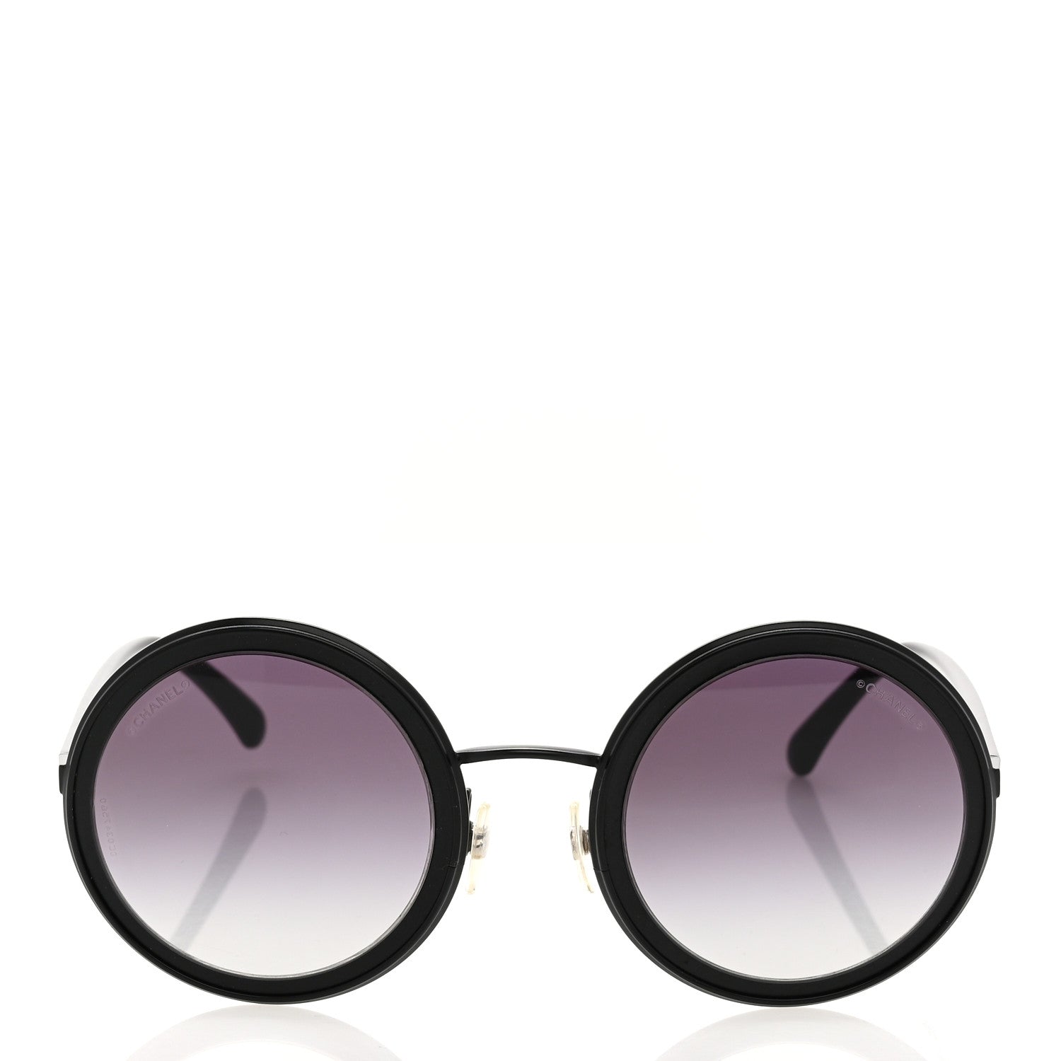 Chanel Round Sunglasses 4226 Black 2 of 9