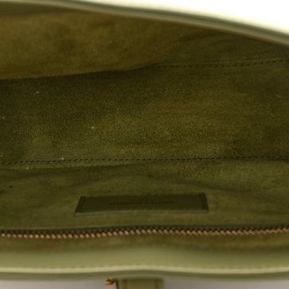 Saint Laurent Smooth Calfskin Le 5 A 7 Hobo Pistache 5 of 9