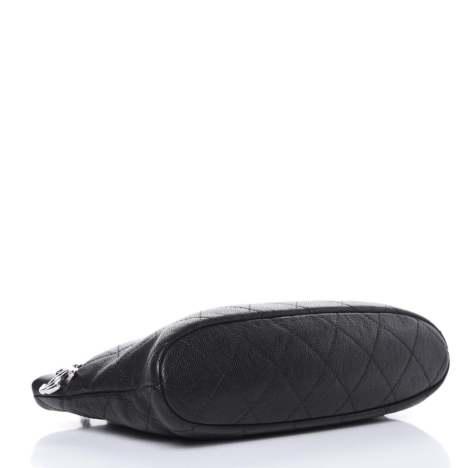 Chanel Caviar Quilted CC Shopping Tote Black 4 of 10