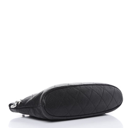 Chanel Caviar Quilted CC Shopping Tote Black 4 of 10