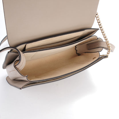 Chloe Suede Calfskin Small Faye Shoulder Bag Motty Grey 5 of 7