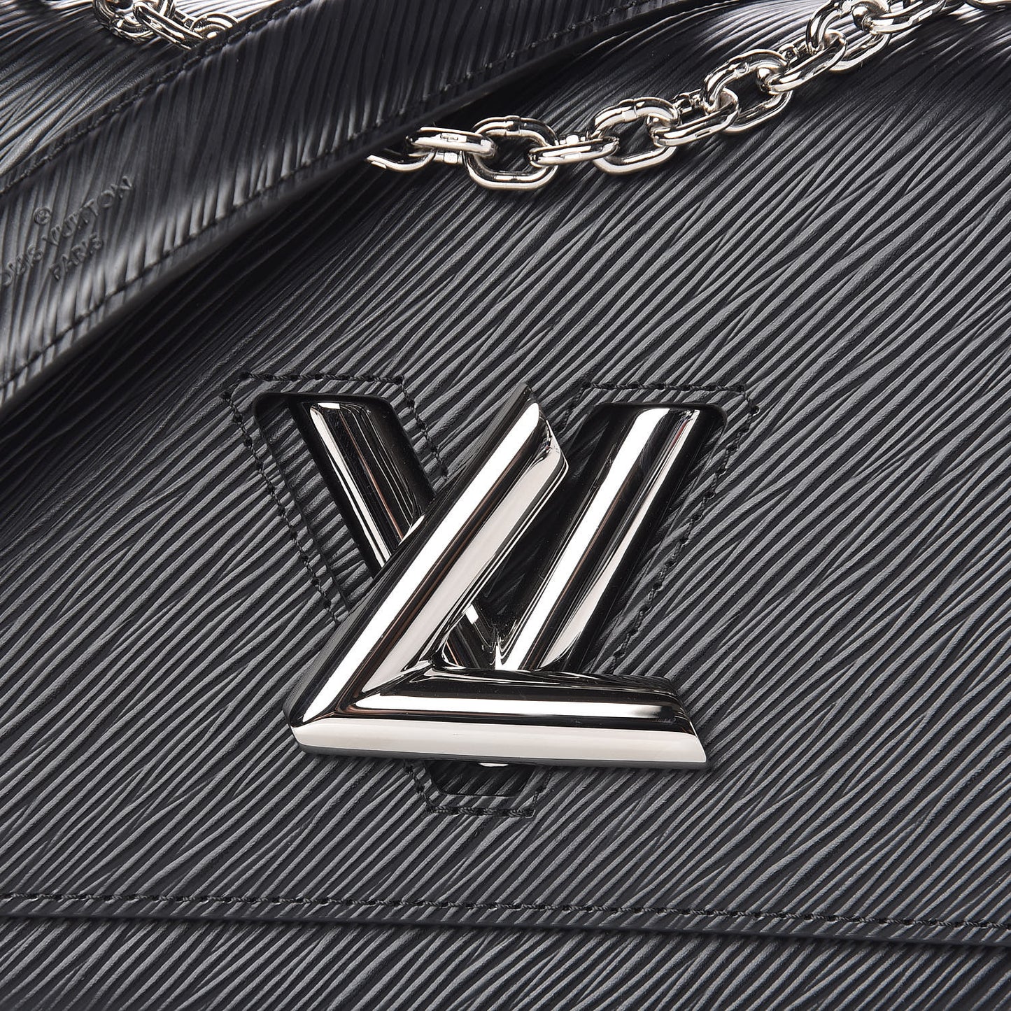 Epi Twist Shoulder Bag MM Black