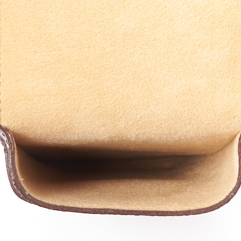 Monogram Glasses Sunglasses Case w Flap