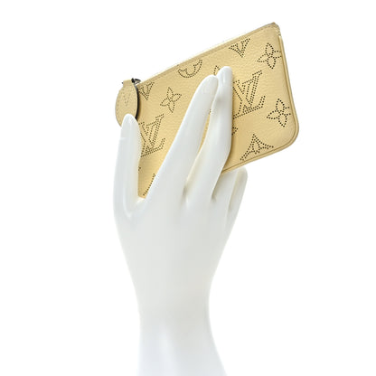Louis Vuitton Mahina Key Pouch Banana 2 of 6